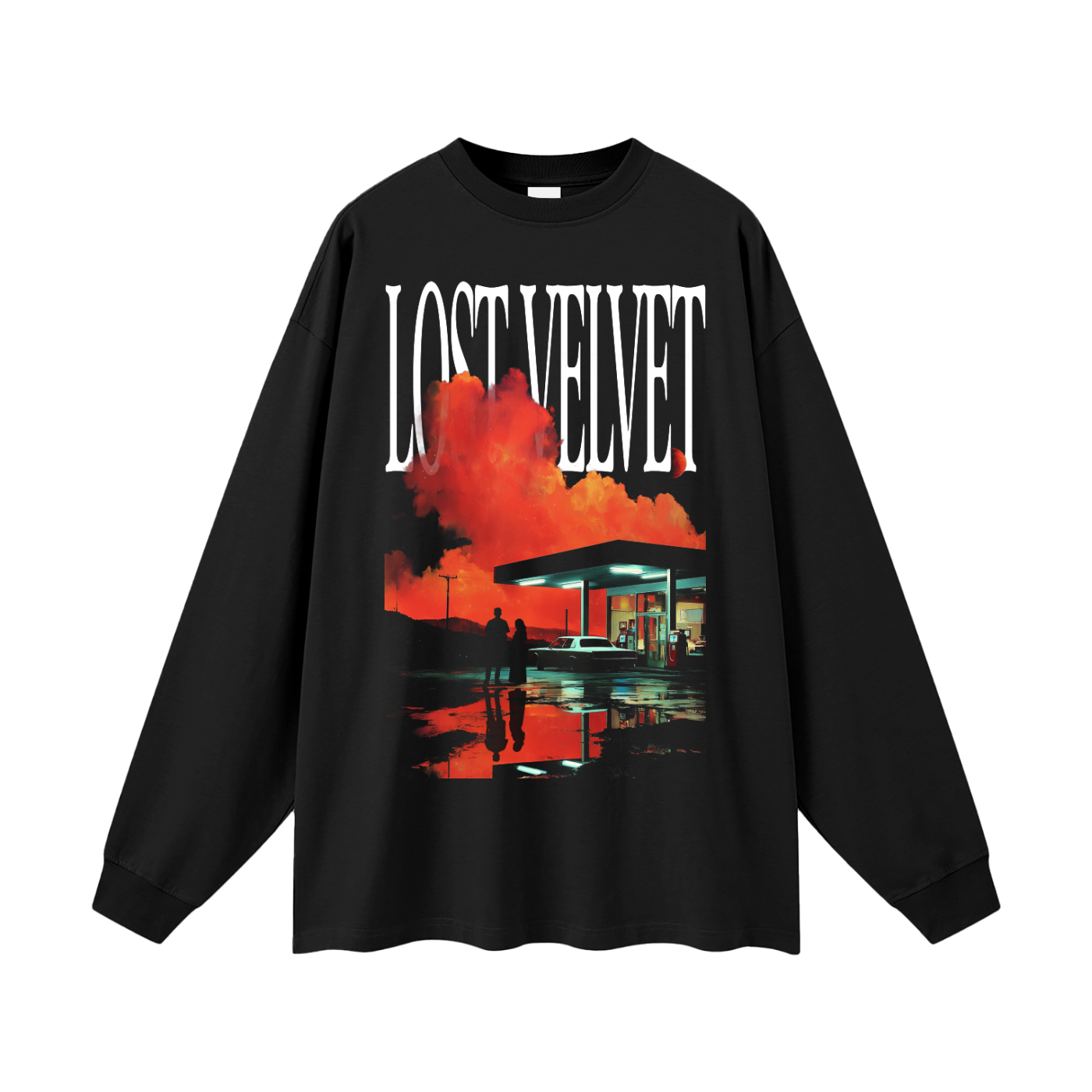 Oversized Unisex Long Sleeve T-Shirt