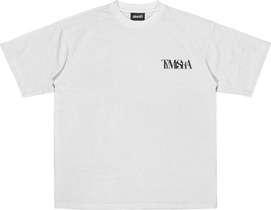 TYMISHA Logo Tee (White)